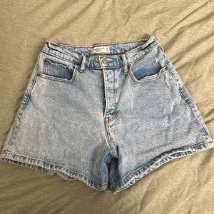 Abercrombie High Rise Dad Shorts